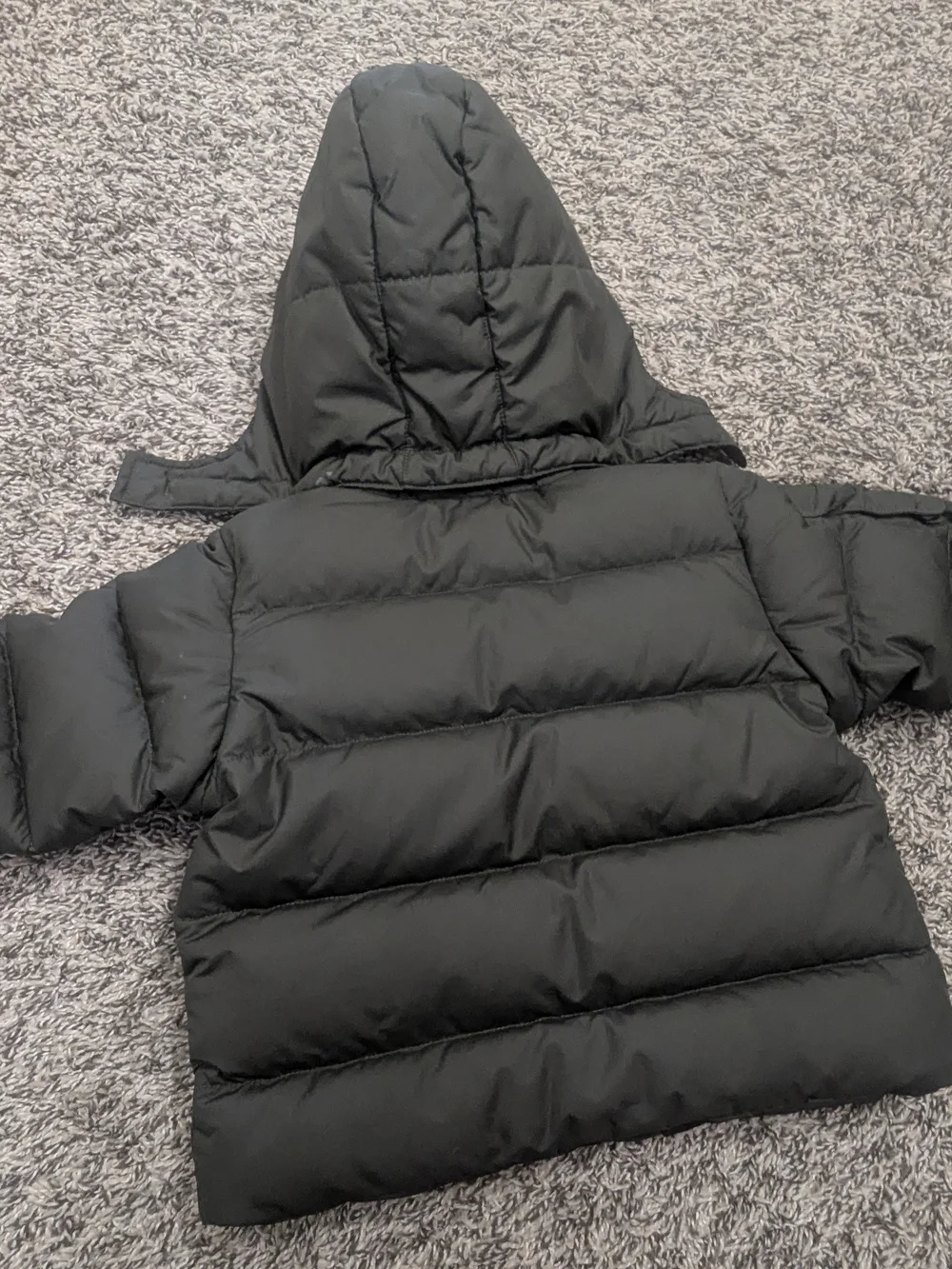 Ralph Lauren Kids Black Hooded Puffer Jacket